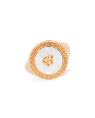 Versace mother of pearl ring sale