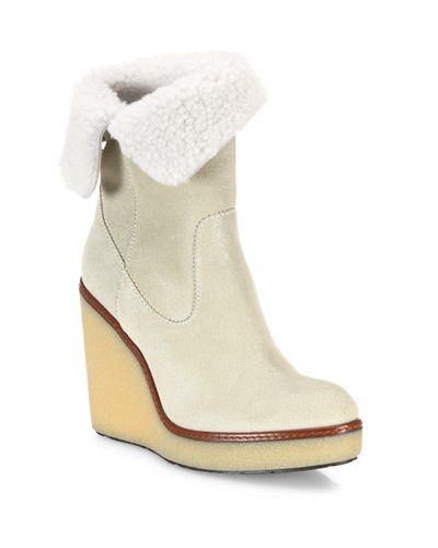 moncler wedge boots