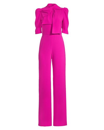 Black Halo Synthetic Ara Tailored Jumpsuit in Pink - Lyst