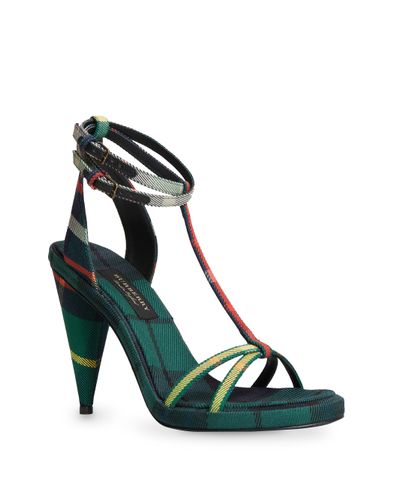burberry high heel sandals