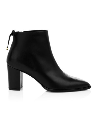 stuart weitzman gardiner block heel ankle bootie