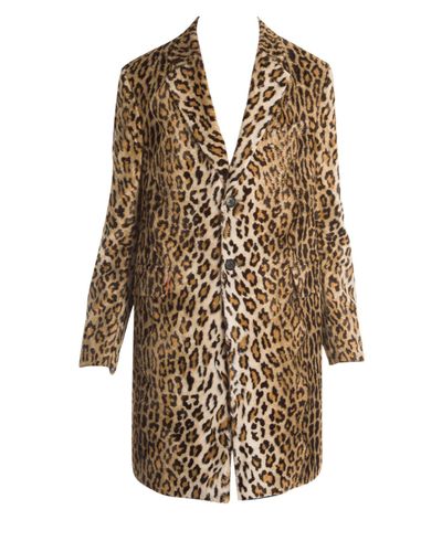 cheetah long coat