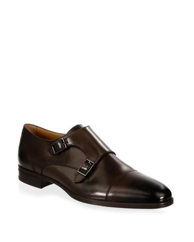 boss monk strap shoes