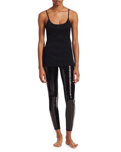 spanx sequin leggings