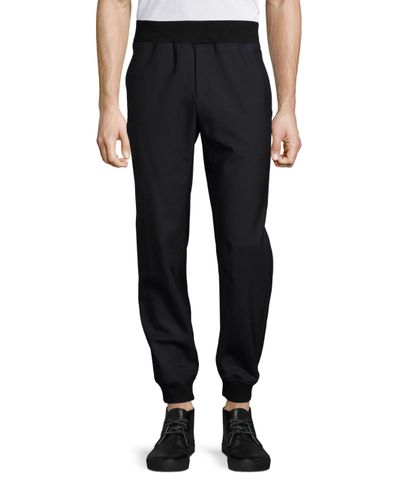 men's wool jogger pants