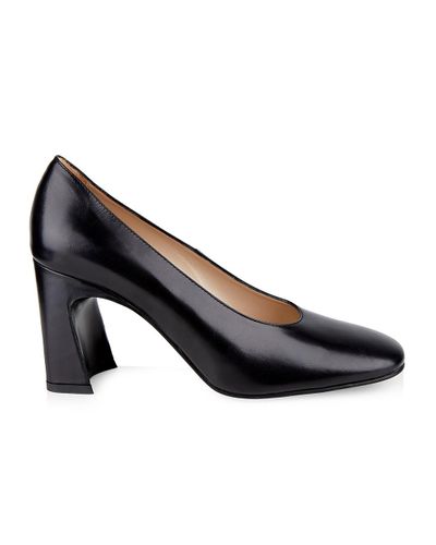 tod's block heel pumps