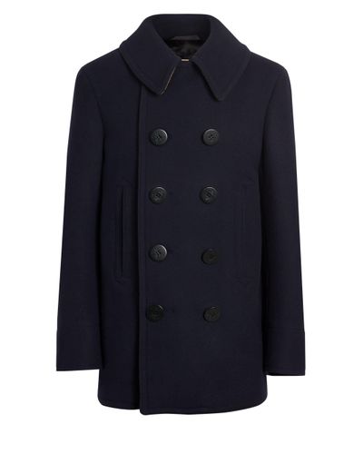 burberry peacoat with hood