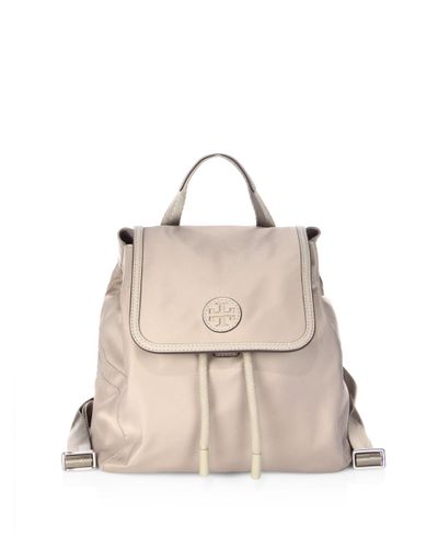 tory burch scout nylon drawstring