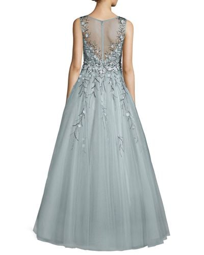 basix strapless tulle ball gown
