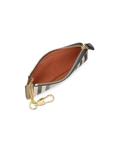 Burberry Kelbrook Icon Stripe Coin Case in Beige (Natural) - Lyst