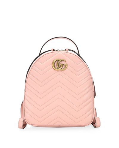 chevron quilted mini backpack