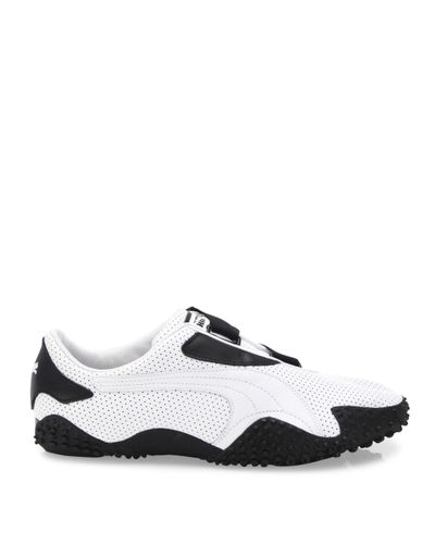 PUMA Mostro Perforated Leather Sneakers 