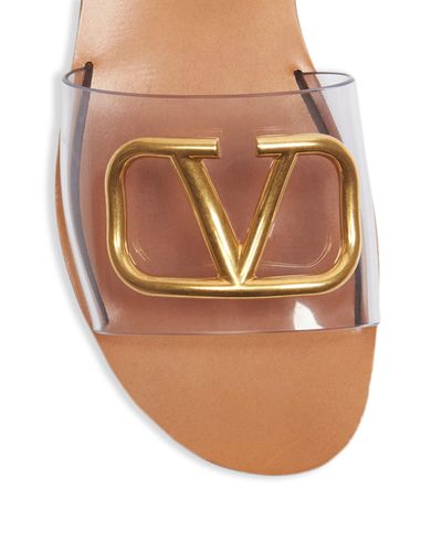 valentino transparent sandals