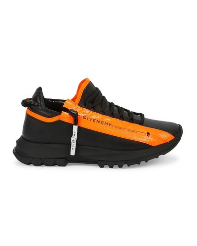 orange givenchy sneakers