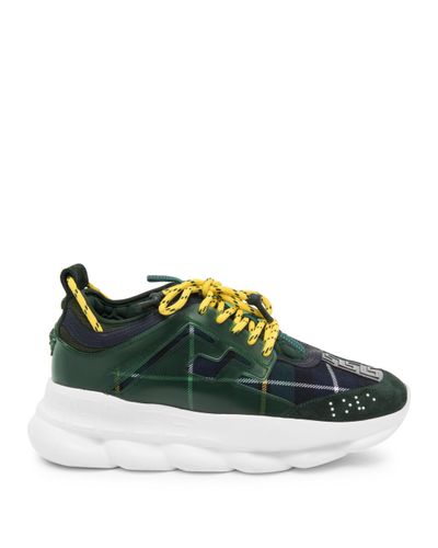 versace chain reaction green and yellow
