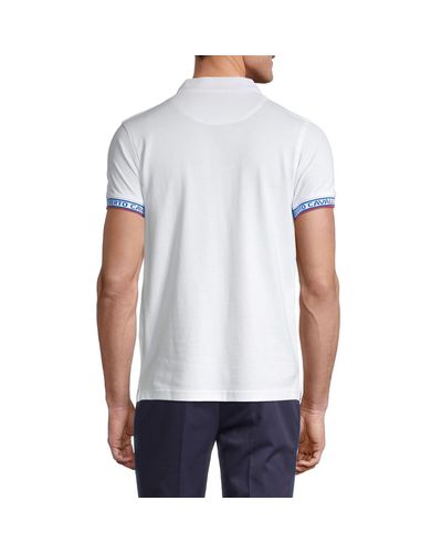 roberto cavalli polo shirt white