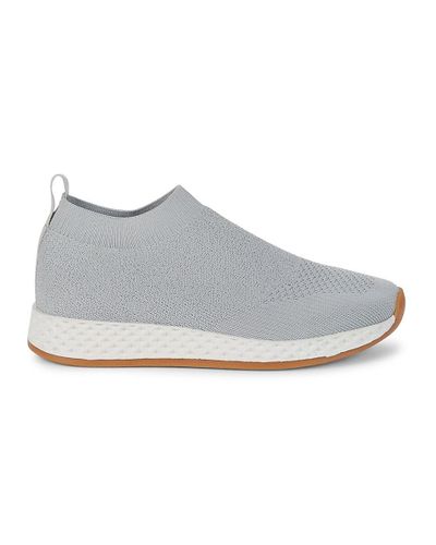 J/Slides Synthetic Urban Sport Tia Sock Sneakers in Grey | Lyst Canada