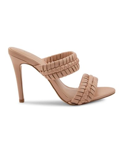 BCBGeneration Women's Jendi Faux Leather Sandals - Sand - Size 6 in Natural - Lyst