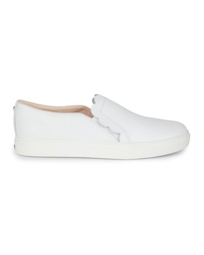 Kate spade white slip on sneakers Clearance