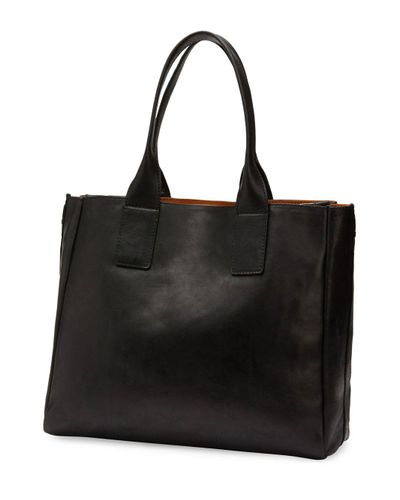 Frye Ilana Leather Tote in Black - Lyst
