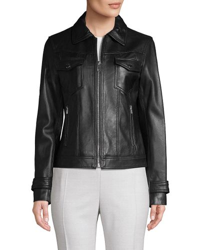 esther leather biker jacket