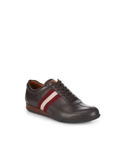 bally shoes brown