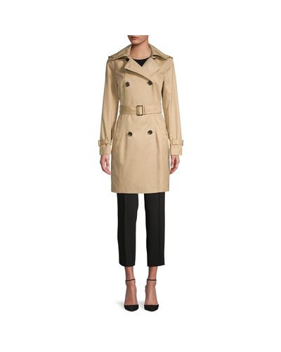 michael kors lined raincoat