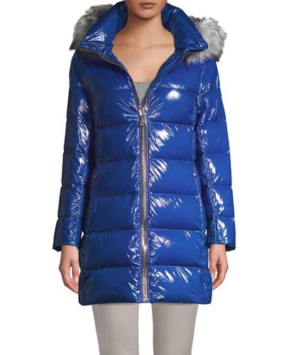 dkny duck down coat