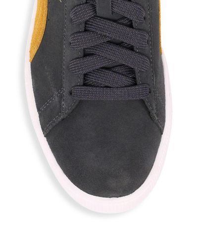 puma suede iron gate