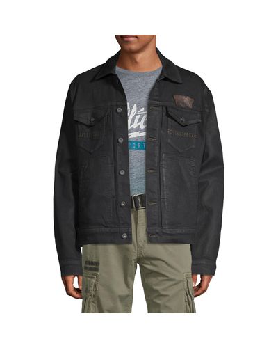 affliction denim jacket