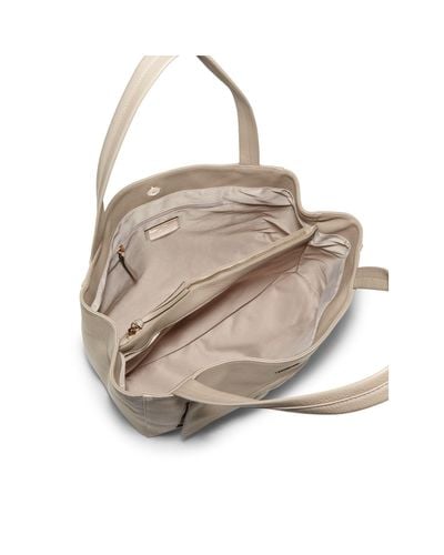 valentino ollie leather tassel tote