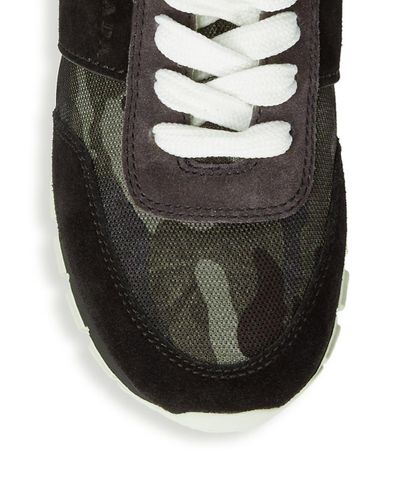 prada camouflage high top sneakers