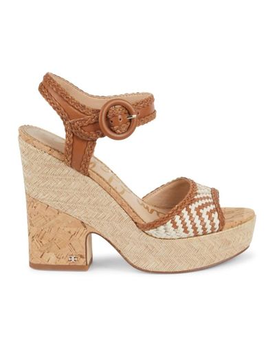 cork heels sam edelman