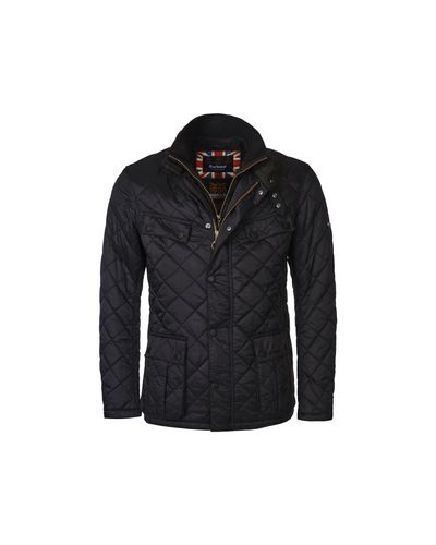 barbour windshield quilted jacket navy