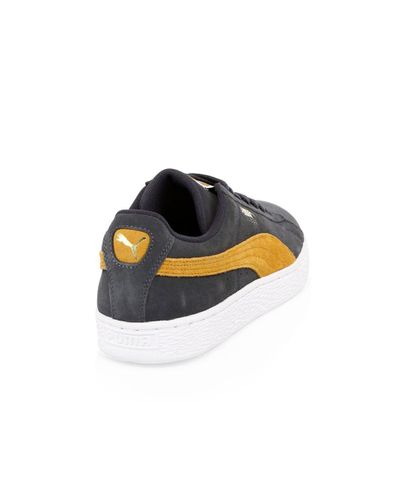 puma suede iron gate