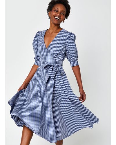Ls Tannr Dr-Long Sleeve-Casual Dress Polo Ralph Lauren en coloris Bleu |  Lyst