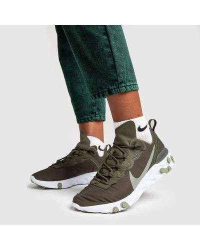 nike react element kaki
