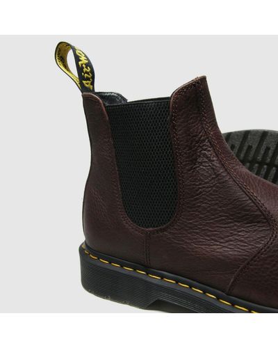 Dr. Martens Leather 2976 Ambassador Chelsea Boots in Dark Brown (Brown) for  Men - Lyst
