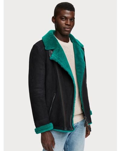 shearling jacket scotch and soda