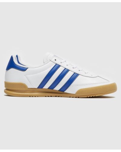 leather adidas jeans