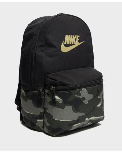 Nike Synthetic Heritage Camo Backpack in Black for Men - Lyst