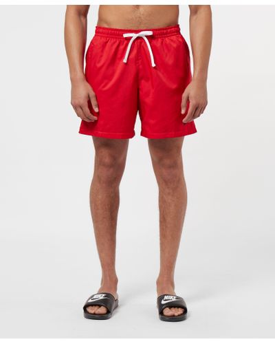 retro woven shorts