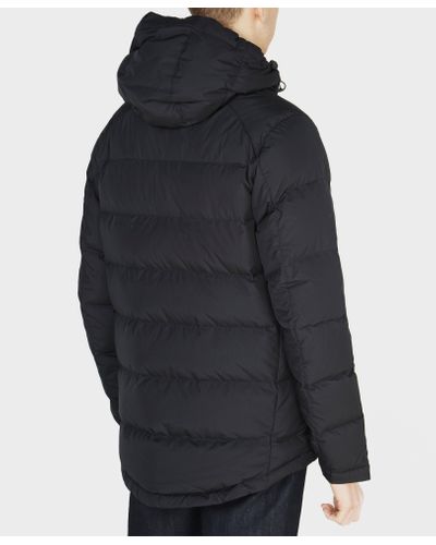 nike padded down jacket grey