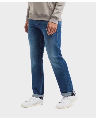 guess men's regular straight jeans