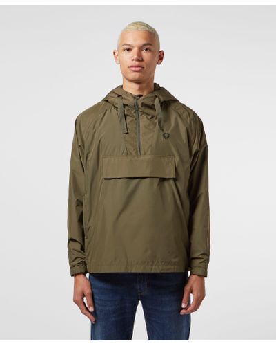 fred perry quarter zip jacket