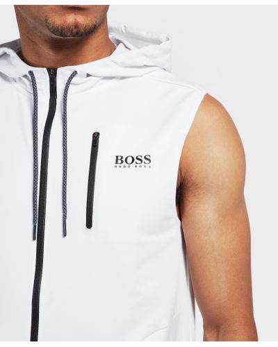 Hugo boss sleeveless hoodie Clearance