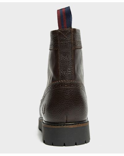 Fred Perry Leather Northgate Boot for Men - Lyst