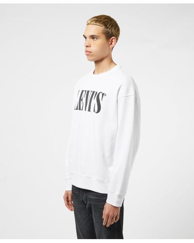 levi's graphic crewneck sweatshirt