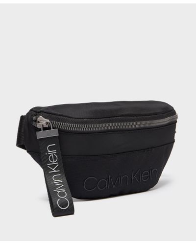 Calvin Klein Synthetic Shadow Bum Bag in Black for Men - Lyst
