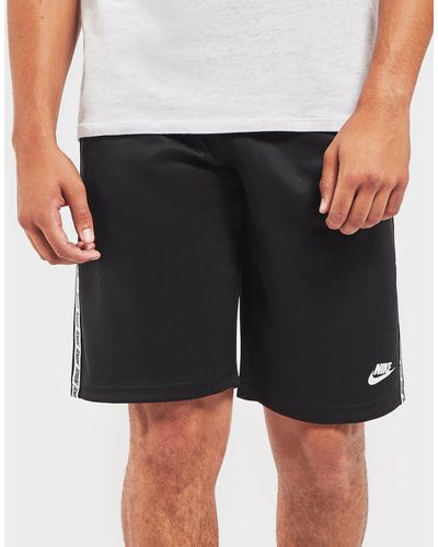 Nike Synthetic Taped Shorts in Black 